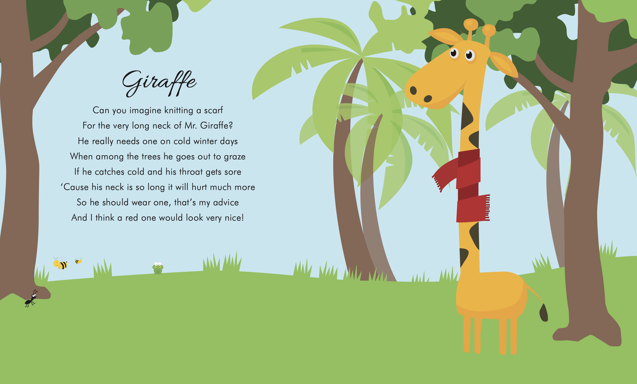 Giraffe – sample page